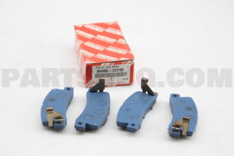 0446633110 PAD KIT, DISC BRAKE, REAR