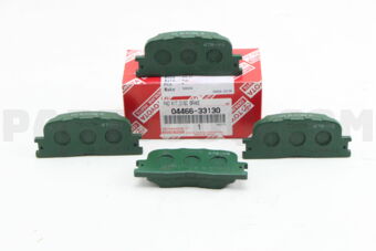 0446633130 PAD KIT, DISC BRAKE, REAR