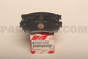 0446642080 PAD KIT, DISC BRAKE, REAR