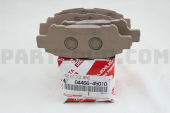 0446645010 PAD KIT, DISC BRAKE, REAR