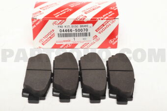 0446650070 PAD KIT, DISC BRAKE, REAR