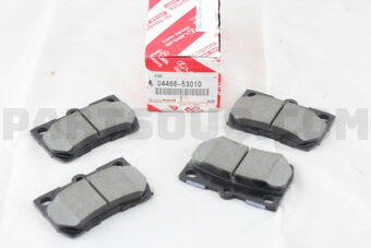 0446653010 PAD KIT, DISC BRAKE, REAR