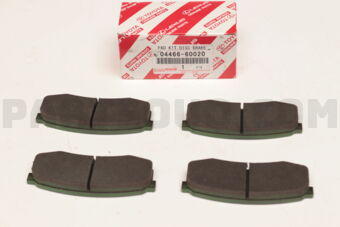 0446660020 PAD KIT, DISC BRAKE, REAR