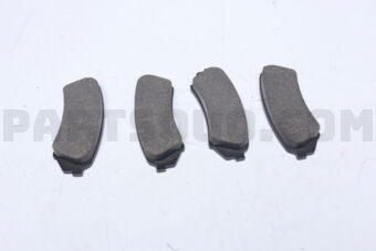 04466YZZC4 Toyota Brake pad