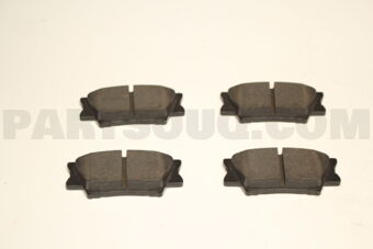 04466YZZE8 PAD KIT, DISC BRAKE, REAR