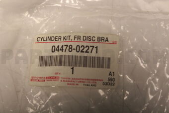 0447802271 CYLINDER KIT  FR DIS