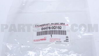 044780D192 CYLINDER KIT, DISC BRAKE, FRONT
