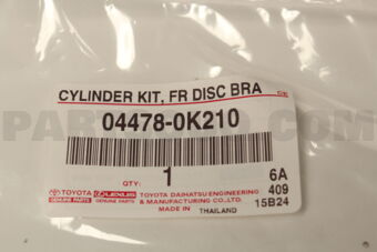 044780K210 CYLINDER KIT  FR DIS