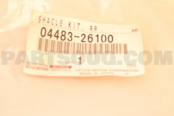0448326100 SHACKLE KIT, REAR SPRING