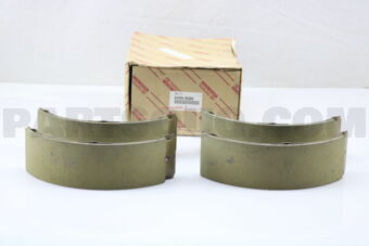 0449436280 SHOE KIT, REAR BRAKE