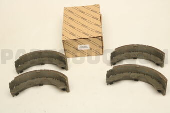 0449436320 SHOE KIT, FRONT BRAKE