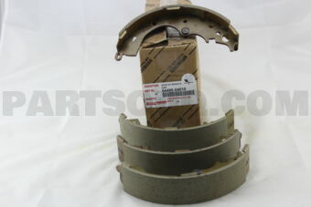 0449504010 SHOE KIT, REAR BRAKE