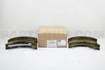 0449505030 SHOE KIT, BRAKE, RR