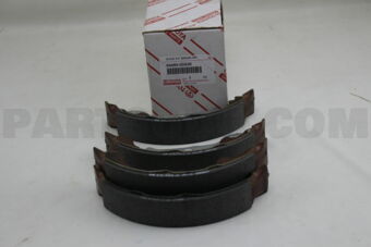 044950D020 SHOE KIT, REAR BRAKE