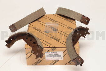 044950D061 SHOE KIT, BRAKE, RR