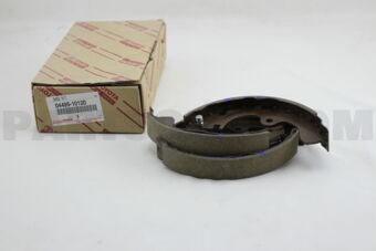 0449510120 SHOE KIT, REAR BRAKE