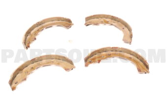 0449520190 Toyota SHOE KIT, REAR BRAKE