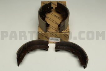 0449525090 Toyota SHOE KIT, REAR BRAKE