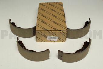 0449525090 Toyota SHOE KIT, REAR BRAKE