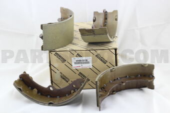 0449525130 SHOE KIT, REAR BRAKE