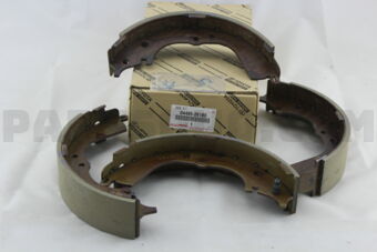 0449526180 SHOE KIT, REAR BRAKE