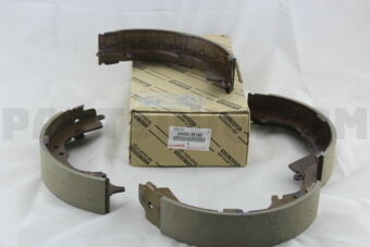 0449526180 SHOE KIT, REAR BRAKE