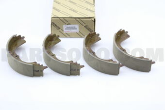 0449526190 SHOE KIT, REAR BRAKE