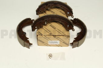 0449526240 SHOE KIT, REAR BRAKE