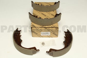 0449526240 SHOE KIT, REAR BRAKE