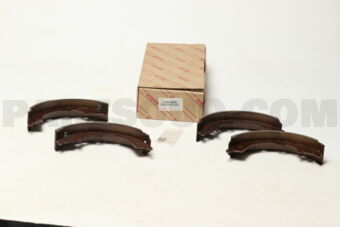 0449528090 SHOE KIT, REAR BRAKE