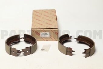 0449528090 SHOE KIT, REAR BRAKE