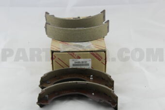 0449528151 SHOE KIT, REAR BRAKE