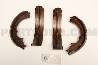 0449530090 Toyota SHOE KIT, REAR BRAKE
