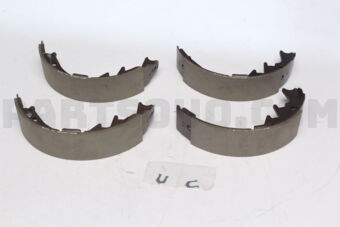 0449535180 Toyota SHOE KIT, REAR BRAKE