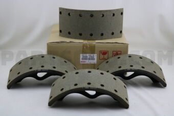 0449537032 SHOE KIT, REAR BRAKE