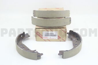 0449547010 SHOE KIT, REAR BRAKE