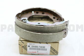 0449574030 SHOE KIT, REAR BRAKE
