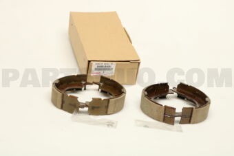 04495B4081 SHOE KIT, BRAKE, RR