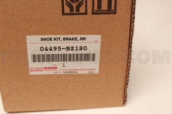 04495BZ180 Toyota SHOE KIT, BRAKE, RR