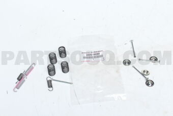 049420K080 SPRING KIT, REAR BRAKE