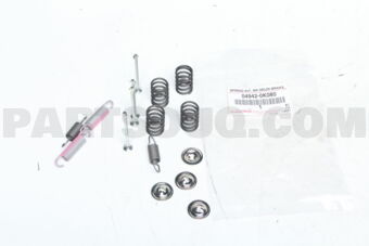 049420K080 SPRING KIT, REAR BRAKE
