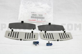 0494513020 SHIM KIT, ANTI SQUEAL, FRONT