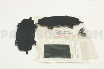 0494533070 SHIM KIT, ANTI SQUEAL, FRONT