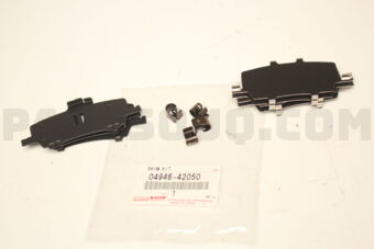 0494642050 Toyota SHIM KIT, ANTI SQUEAL(FOR REAR DISC BRAKE)