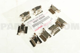 049470D040 FITTING KIT, DISC BRAKE, FRONT