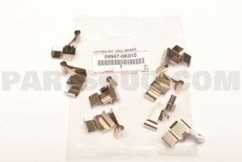 049470K010 FITTING KIT, DISC BRAKE, FRONT