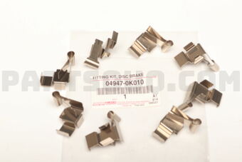 049470K010 FITTING KIT, DISC BRAKE, FRONT
