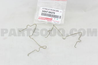 049470K070 FITTING KIT, DISC BRAKE, FRONT