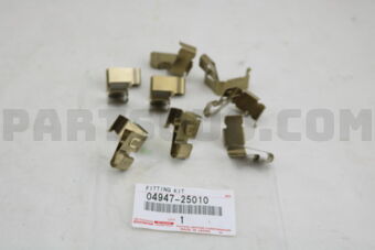 0494725010 FITTING KIT, DISC BRAKE, FRONT