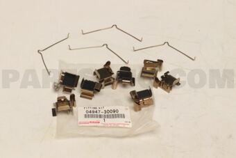 0494730090 FITTING KIT, DISC BRAKE, FRONT